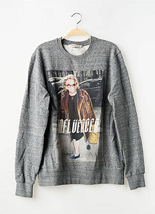 Hanorac elasticitate mâneci lungi gri ELEVEN PARIS femeie