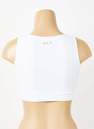 Sutien efect material satinat sutiene alb LUZ femeie