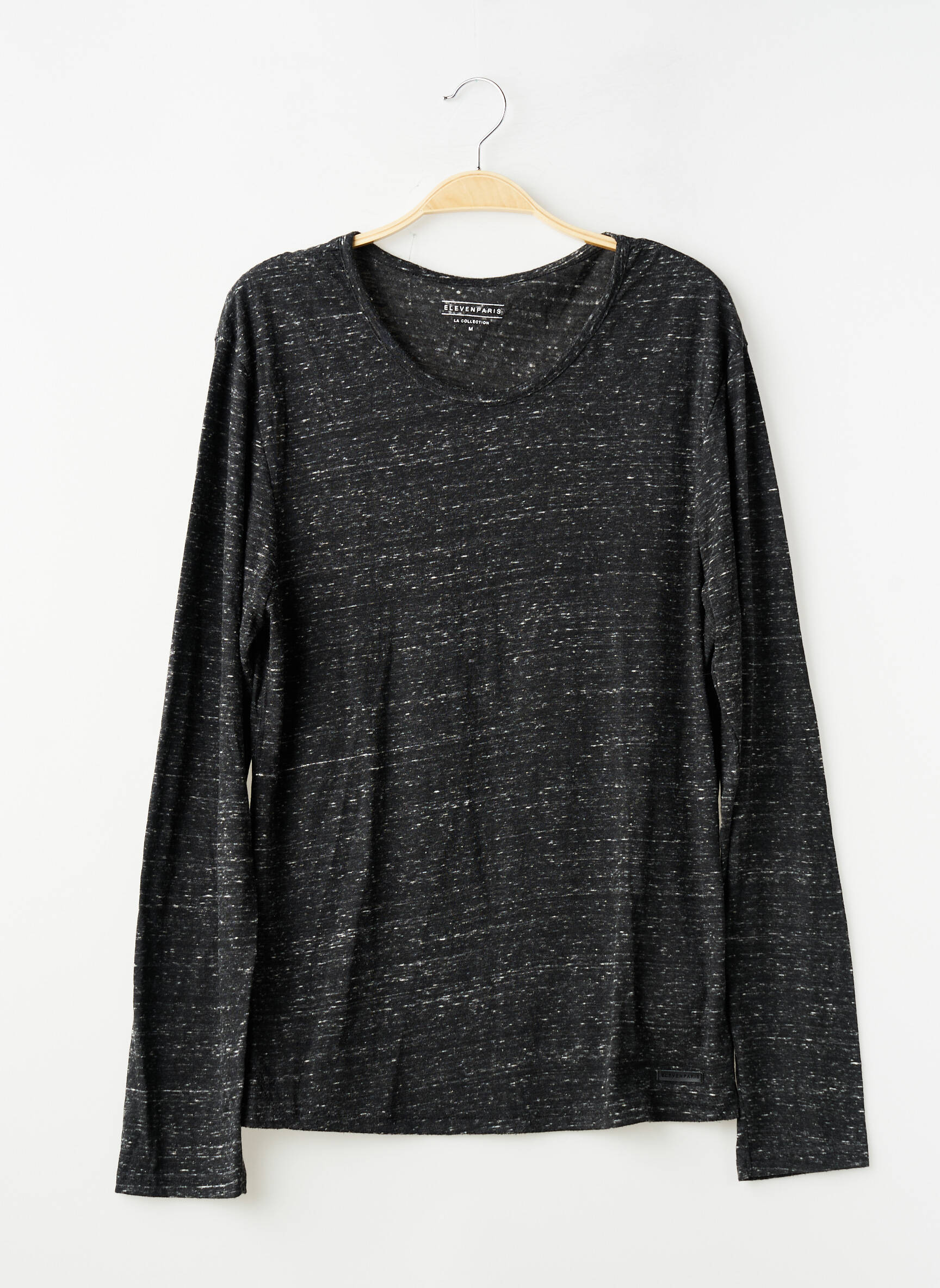 Tricou mâneci lungi mâneci lungi gri ELEVEN PARIS femeie