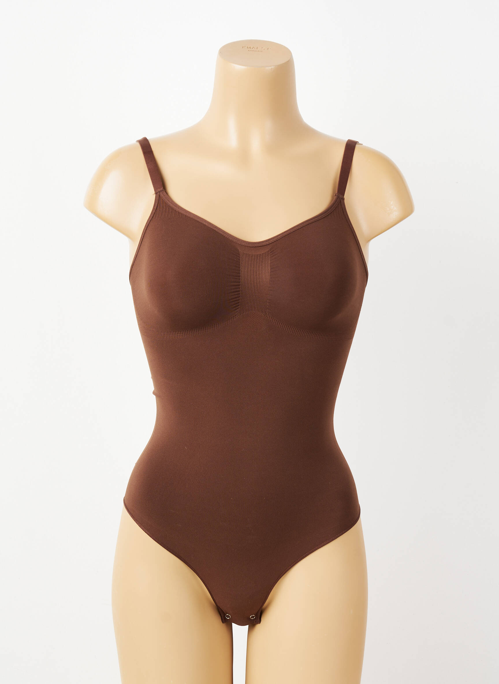 Body de lenjerie elasticitate maro CREAMY FABRICS femeie