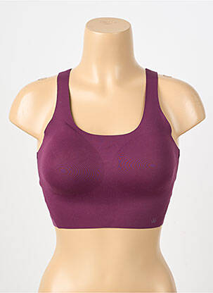 Sutien efect material satinat sutiene violet TRIUMPH femeie
