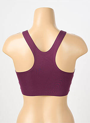 Sutien efect material satinat sutiene violet TRIUMPH femeie