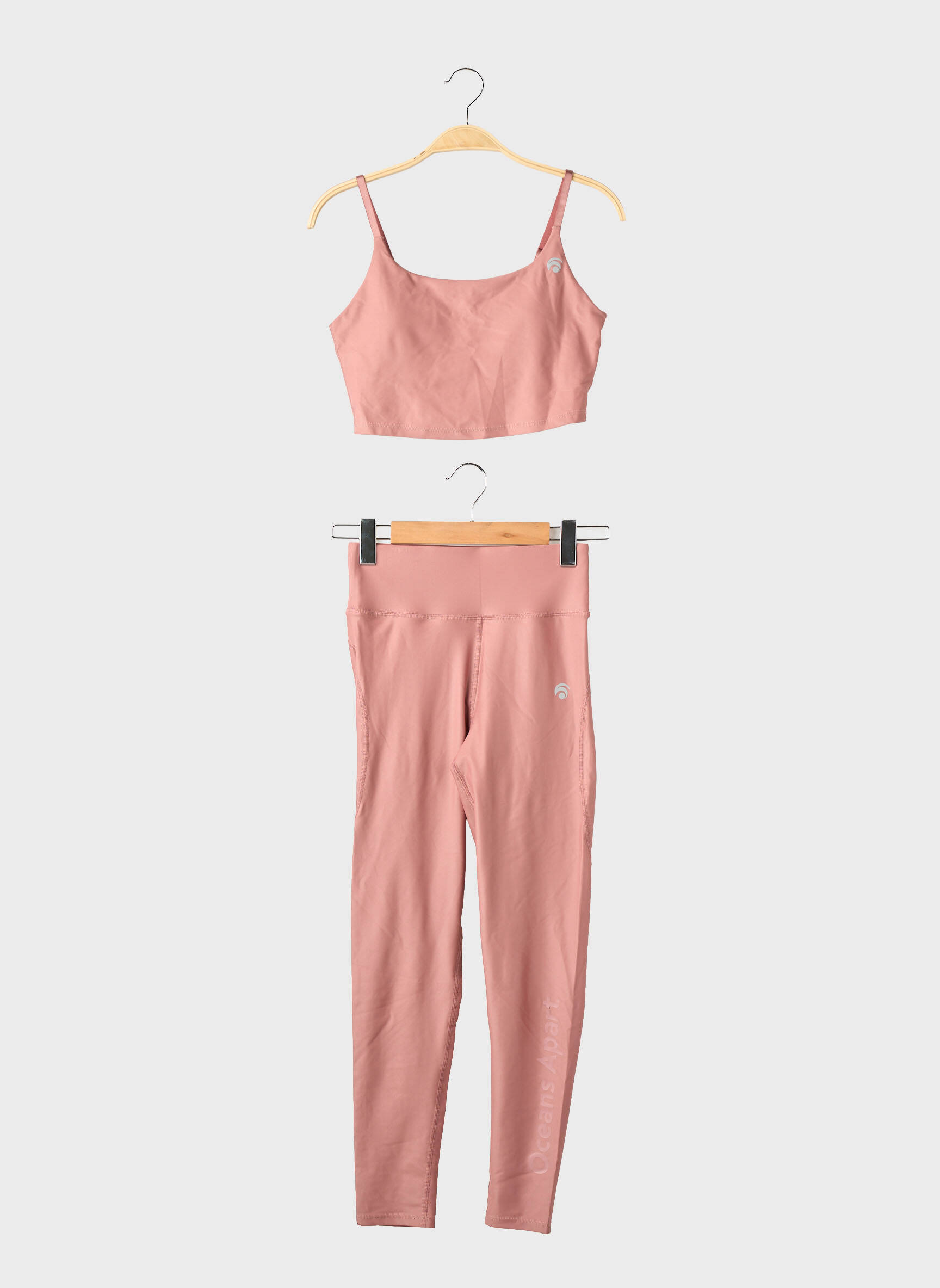 Set pantaloni bază pantalon roz OCEANS APART femeie