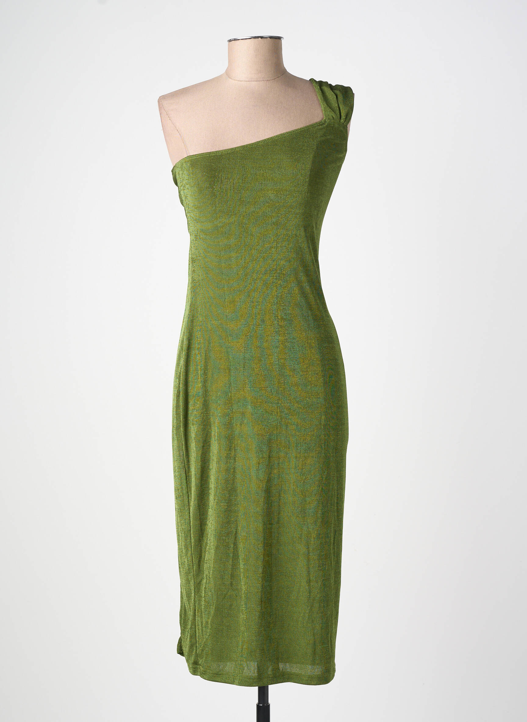 Rochie midi bretele subțiri verde CIDER femeie