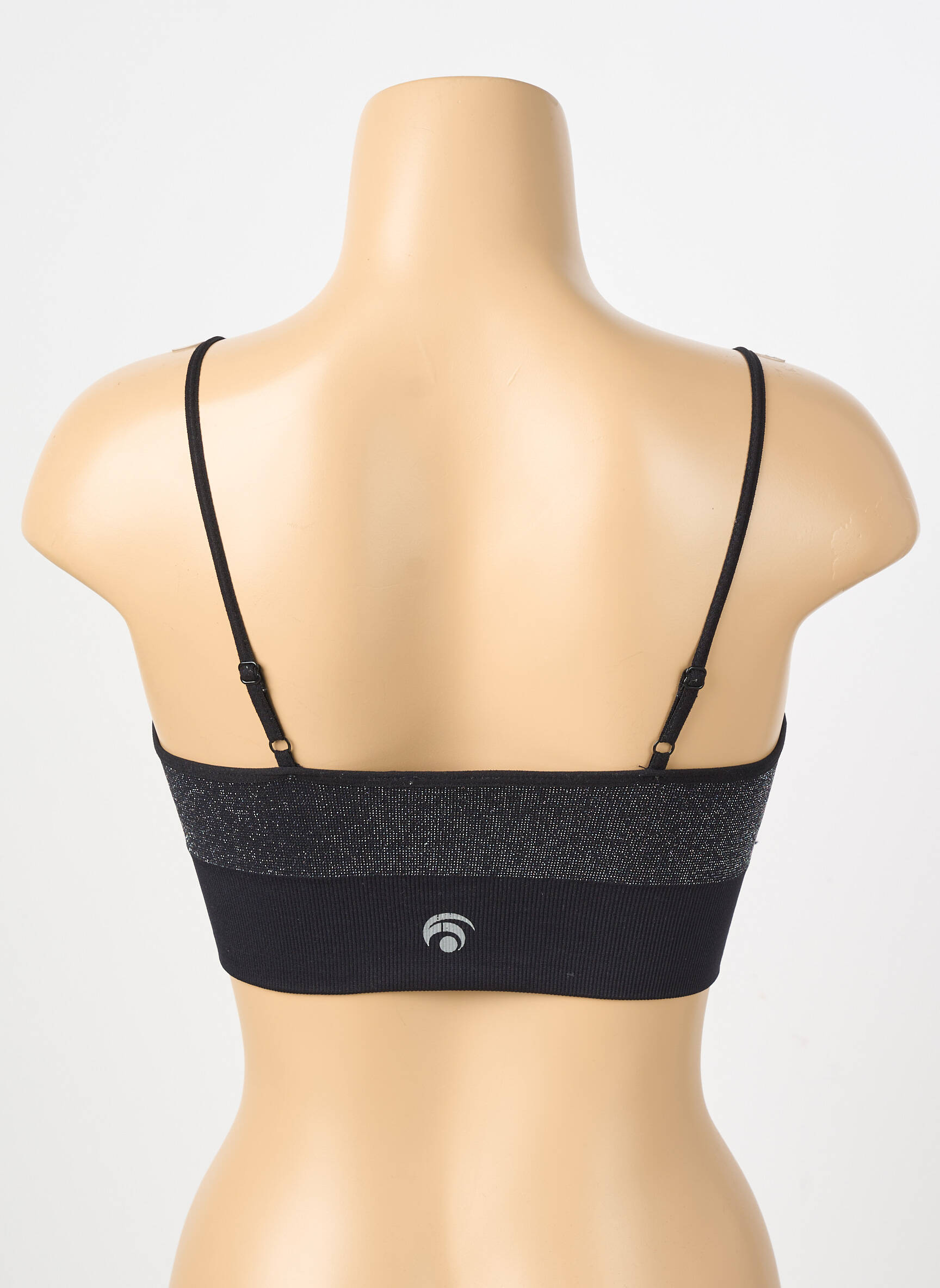 Sutien efect material satinat sutiene negru OCEANS APART femeie