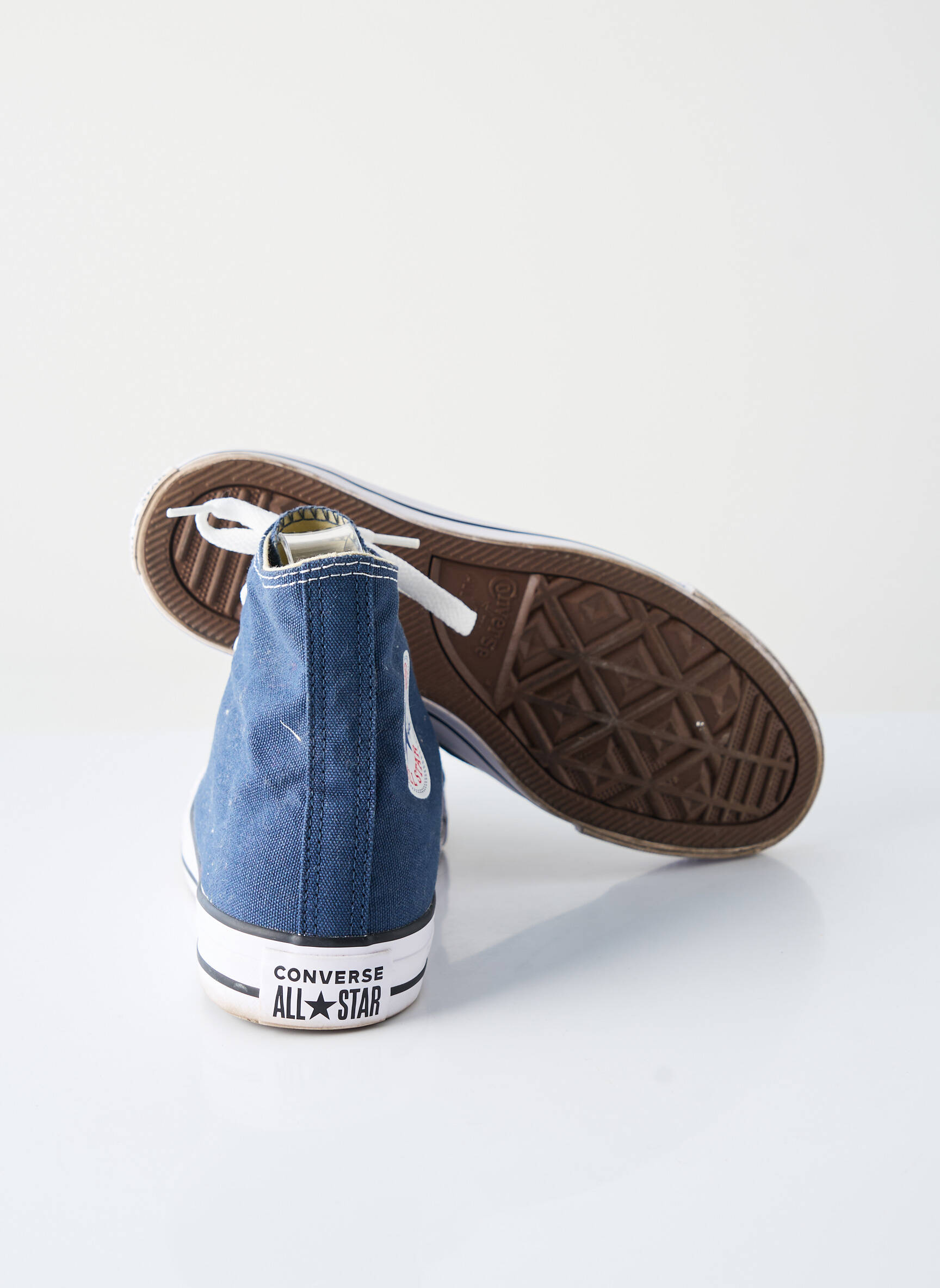 Adidași vârf rotund toc de 4 la 6 cm albastru CONVERSE femeie