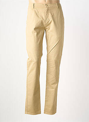 Pantalon chino buzunare bej BLUE LEMON bărbat