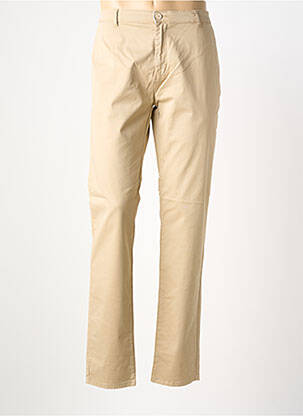 Pantalon chino buzunare bej BLUE LEMON bărbat