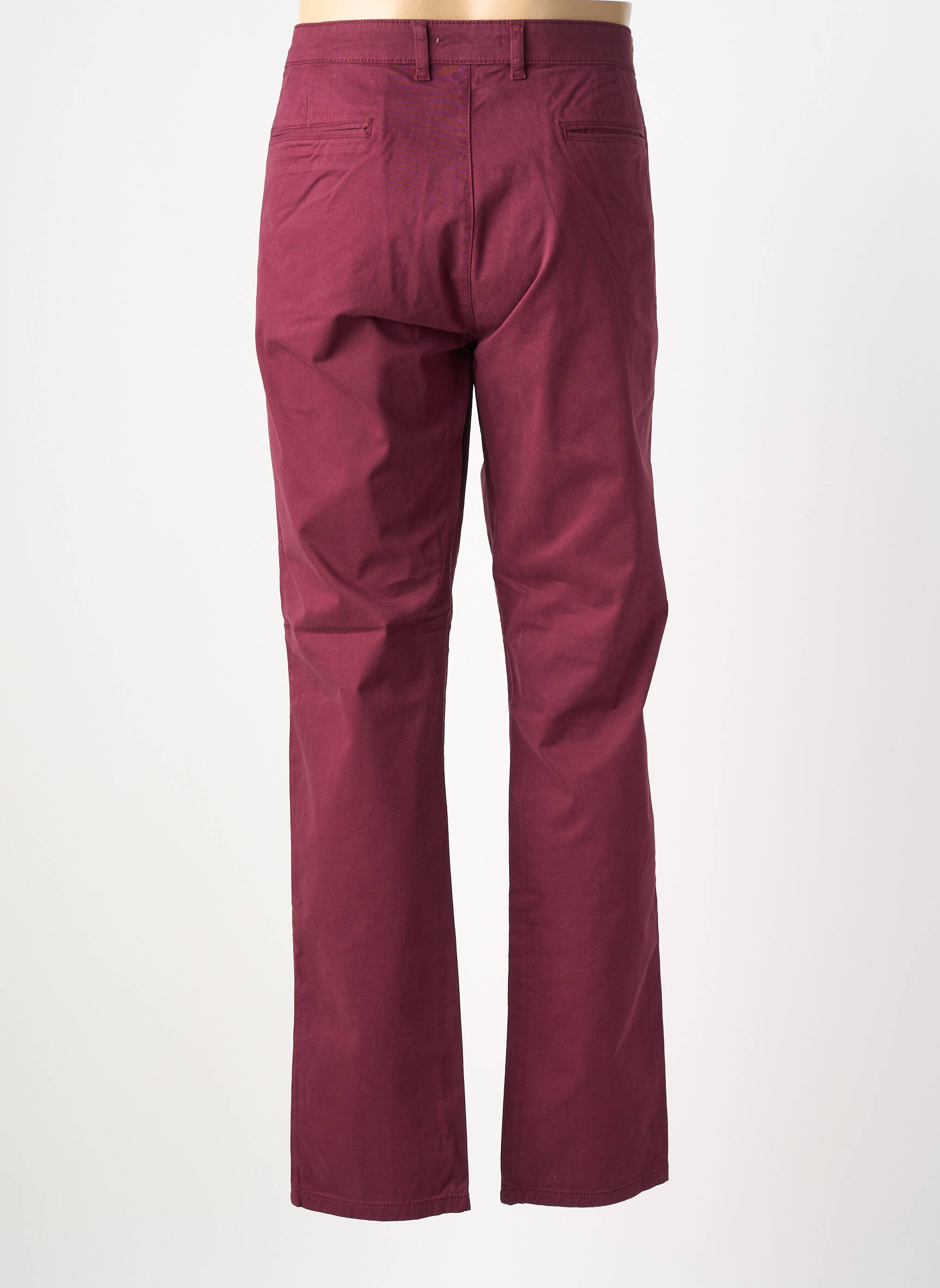 Pantalon slim buzunare roșu GALLICE femeie