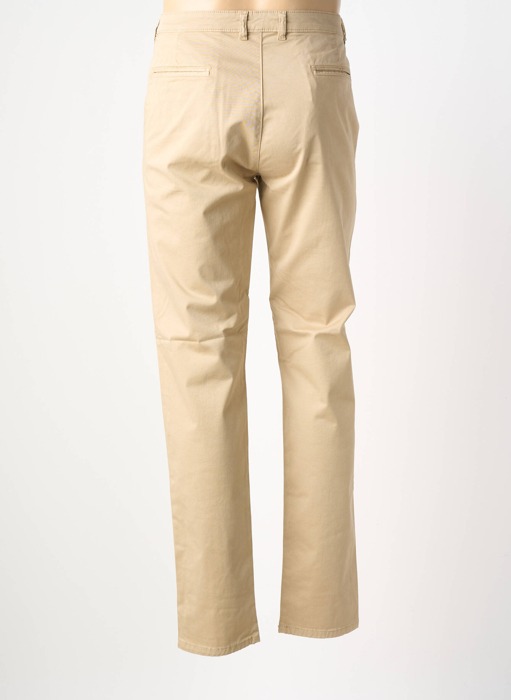 Pantalon chino buzunare bej BLUE LEMON bărbat