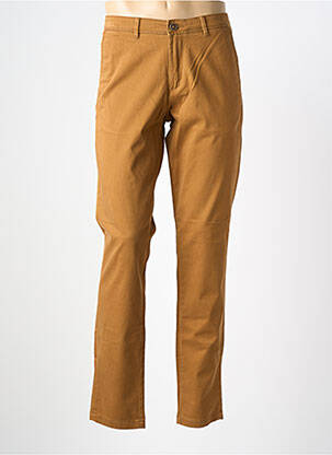 Pantalon chino elasticitate mărime normală maro JACK & JONES bărbat