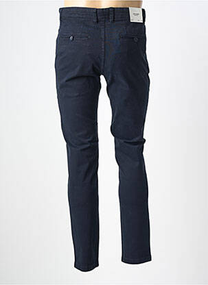 Pantalon chino țesătură melanj mărime normală albastru JACK & JONES bărbat