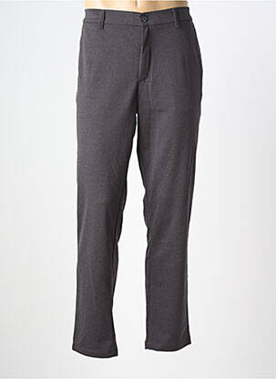 Pantalon chino țesătură melanj mărime normală gri JACK & JONES bărbat