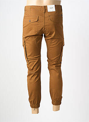 Pantalon cargo strânsă pe partea de jos mărime normală maro JACK & JONES bărbat