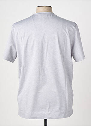 Tricou croială dreaptă mâneci scurte gri XACUS bărbat