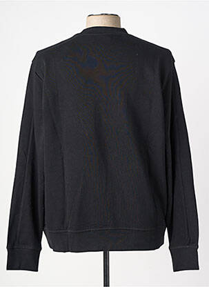 Hanorac elasticitate mâneci lungi negru JACK & JONES bărbat