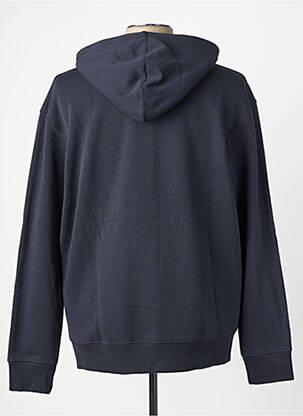 Hanorac cu glugă buzunare mâneci lungi albastru JACK & JONES bărbat