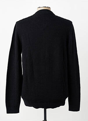 Vestă cu mâneci lungi guler în v negru JACK & JONES bărbat