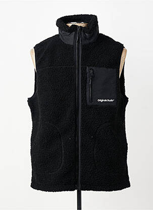 Polar croială dreaptă negru JACK & JONES bărbat