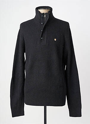 Pulover elasticitate mâneci lungi negru JACK & JONES bărbat
