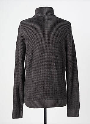 Pulover elasticitate mâneci lungi gri JACK & JONES bărbat