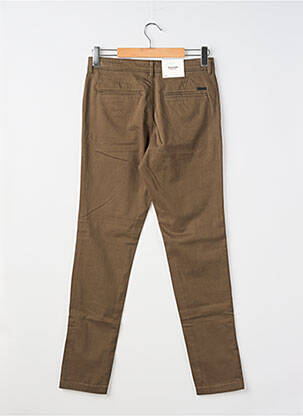 Pantalon chino elasticitate mărime normală maro JACK & JONES bărbat