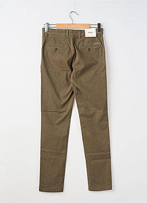 Pantalon chino țesătură poplin mărime normală verde JACK & JONES bărbat