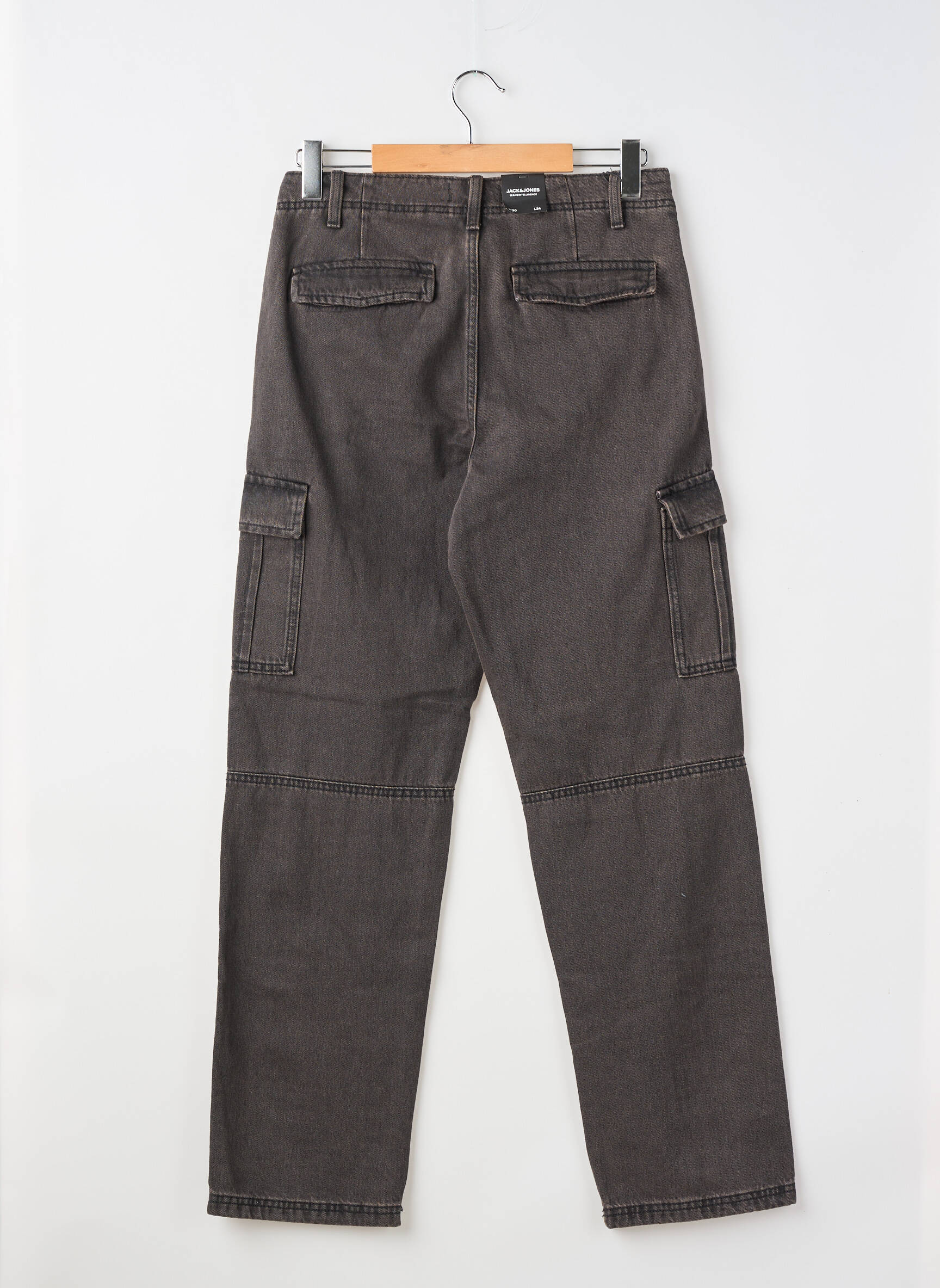 Pantalon cargo croială dreaptă mărime normală gri JACK & JONES bărbat