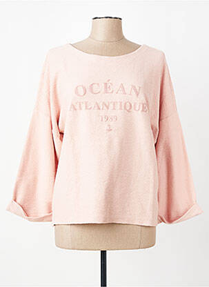 Tricou mâneci 3/4 mâneci 3/4 roz MAT DE MISAINE femeie