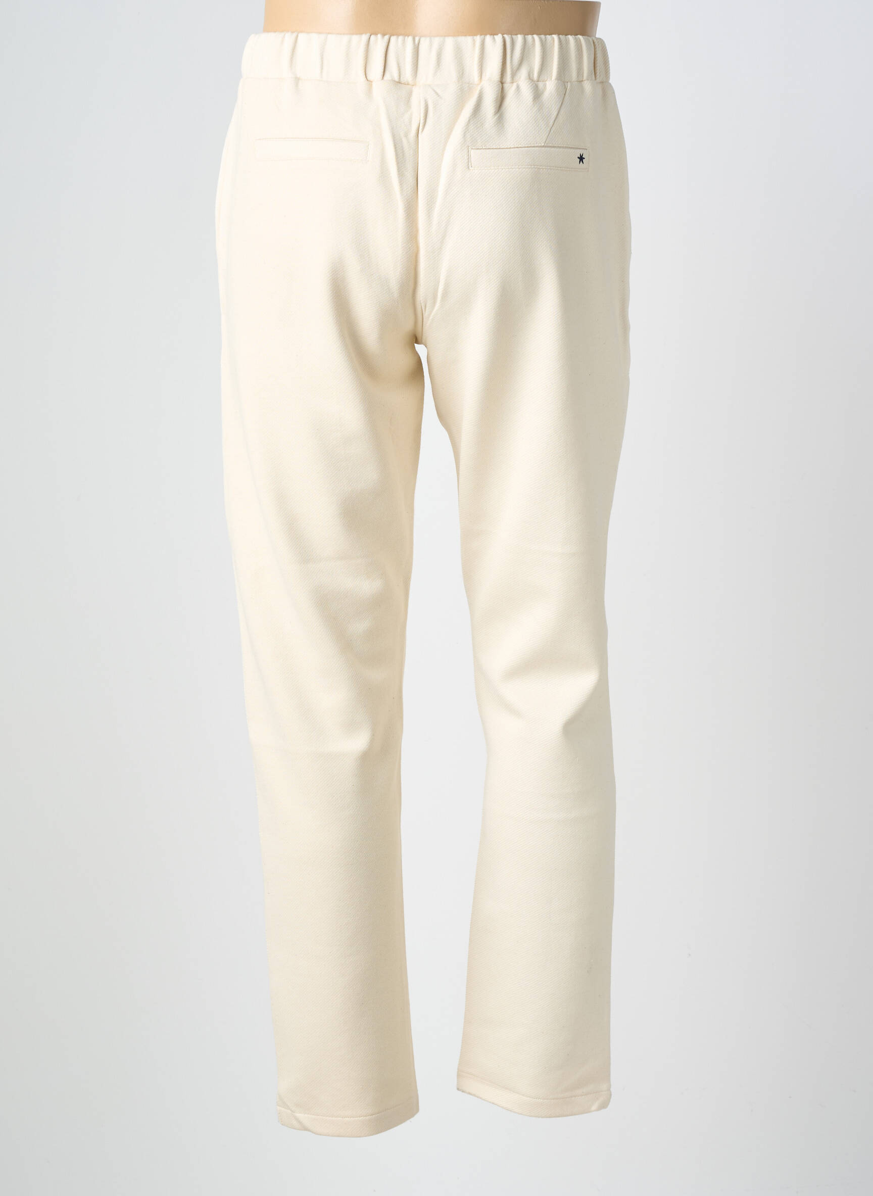 Pantalon chino buzunare mărime normală bej ELLE EST OU LA MER bărbat
