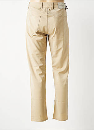Pantalon drept croială dreaptă bej BARMAS bărbat