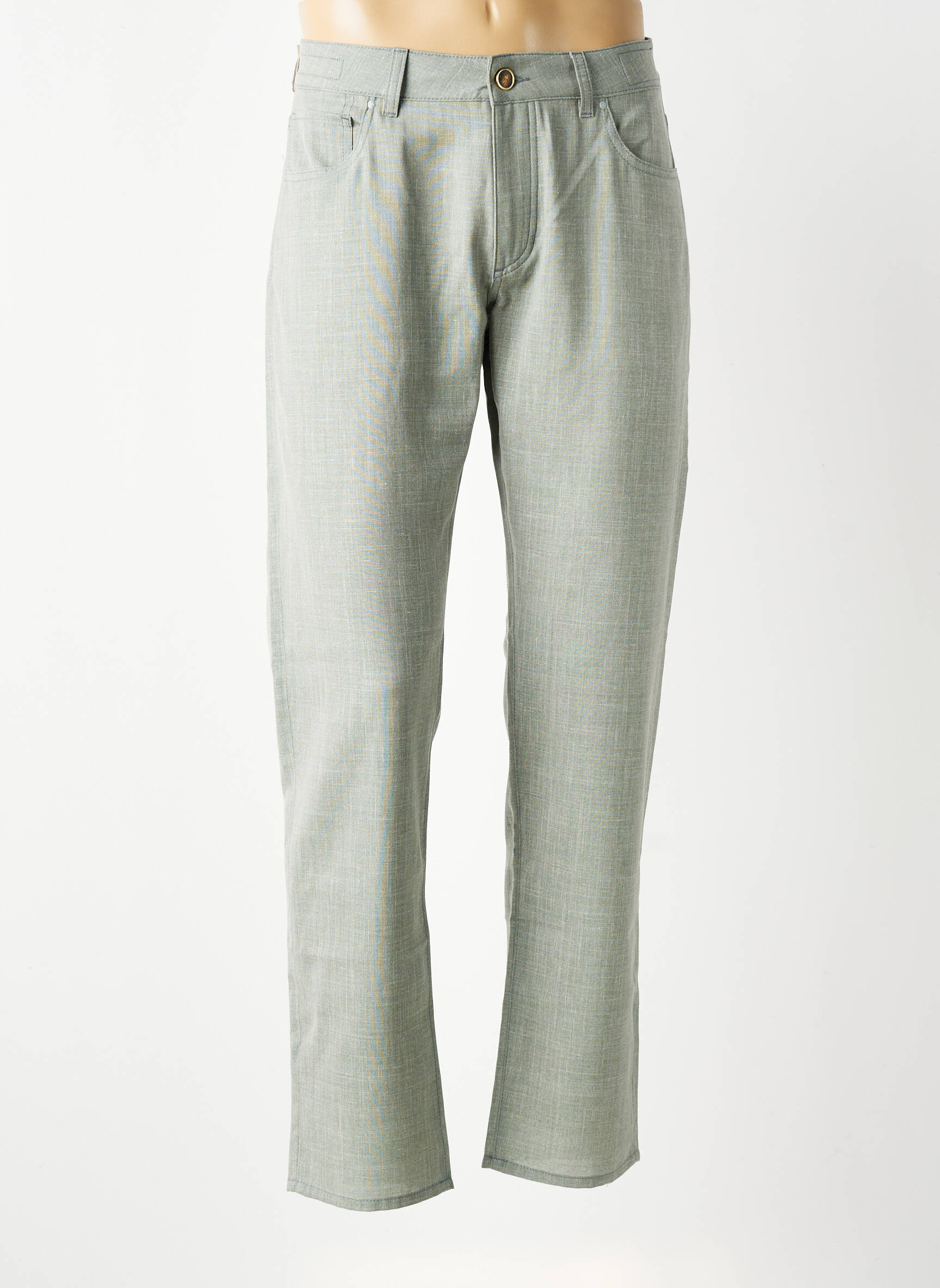 Pantalon drept croială dreaptă gri BARMAS bărbat
