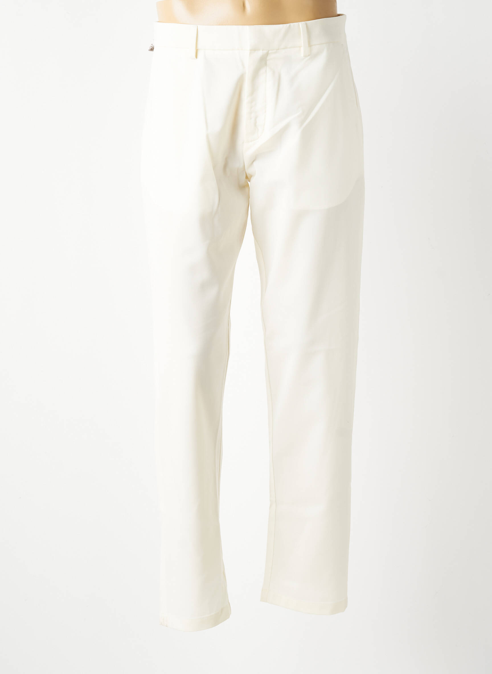 Pantalon slim buzunare bej BARMAS bărbat