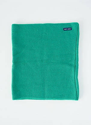Guler / eșarfă de gât țesătură opacă verde SAINT JAMES bărbat