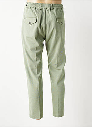 Pantalon chino elasticitate mărime normală verde BOB bărbat