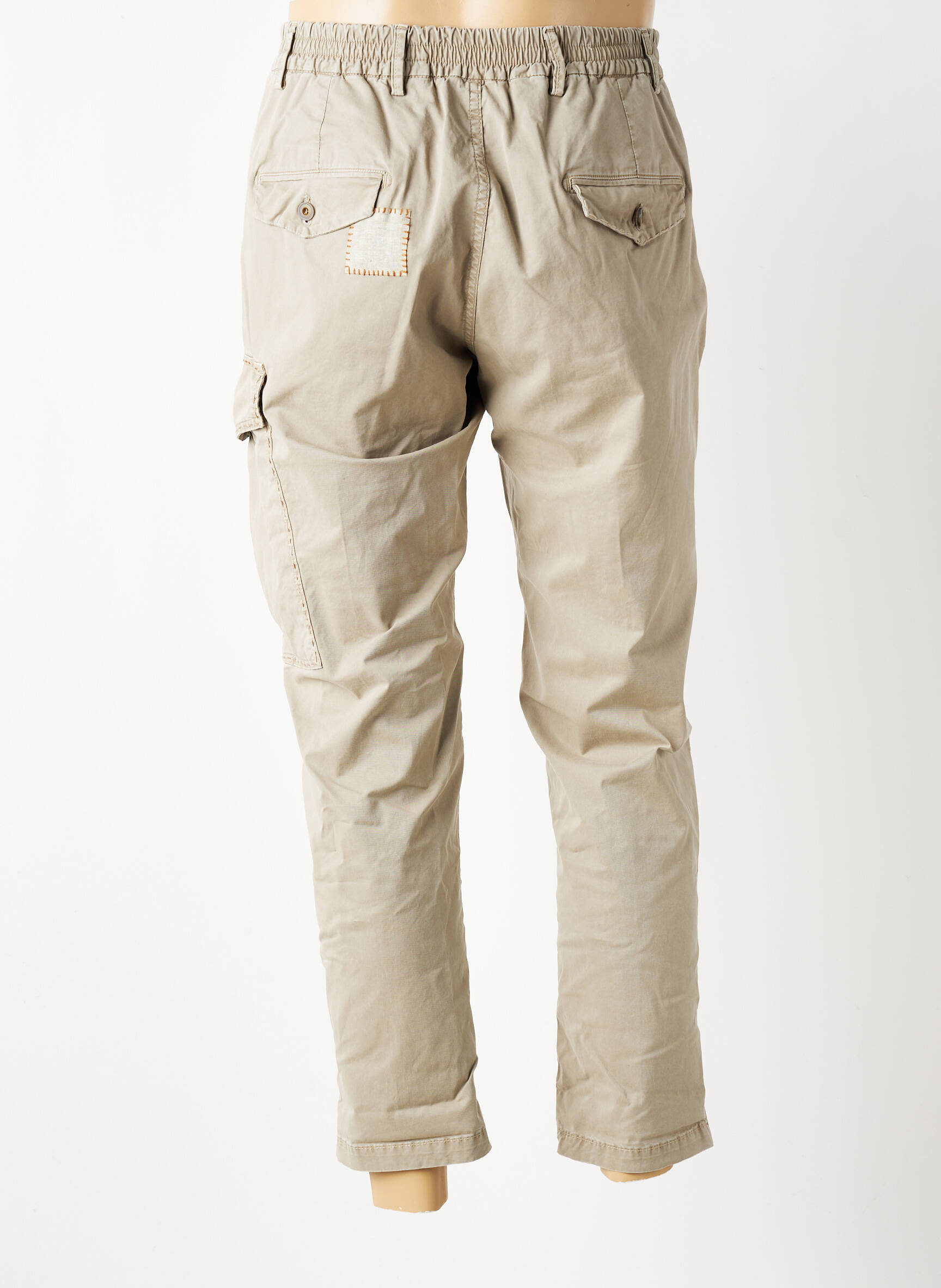 Pantalon cargo subțire gri BOB bărbat
