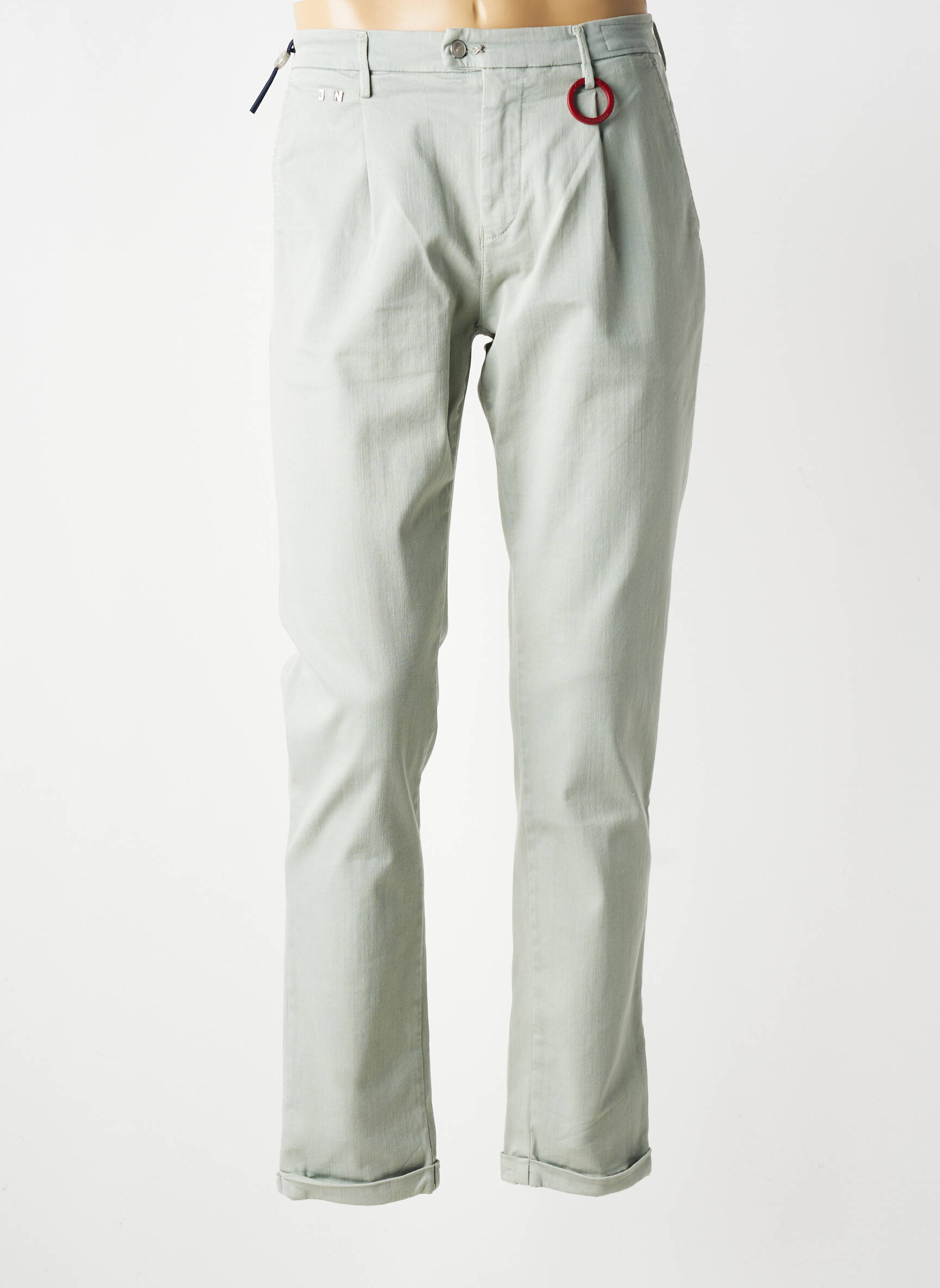 Pantalon chino buzunare talie joasă verde TRAMAROSSA bărbat