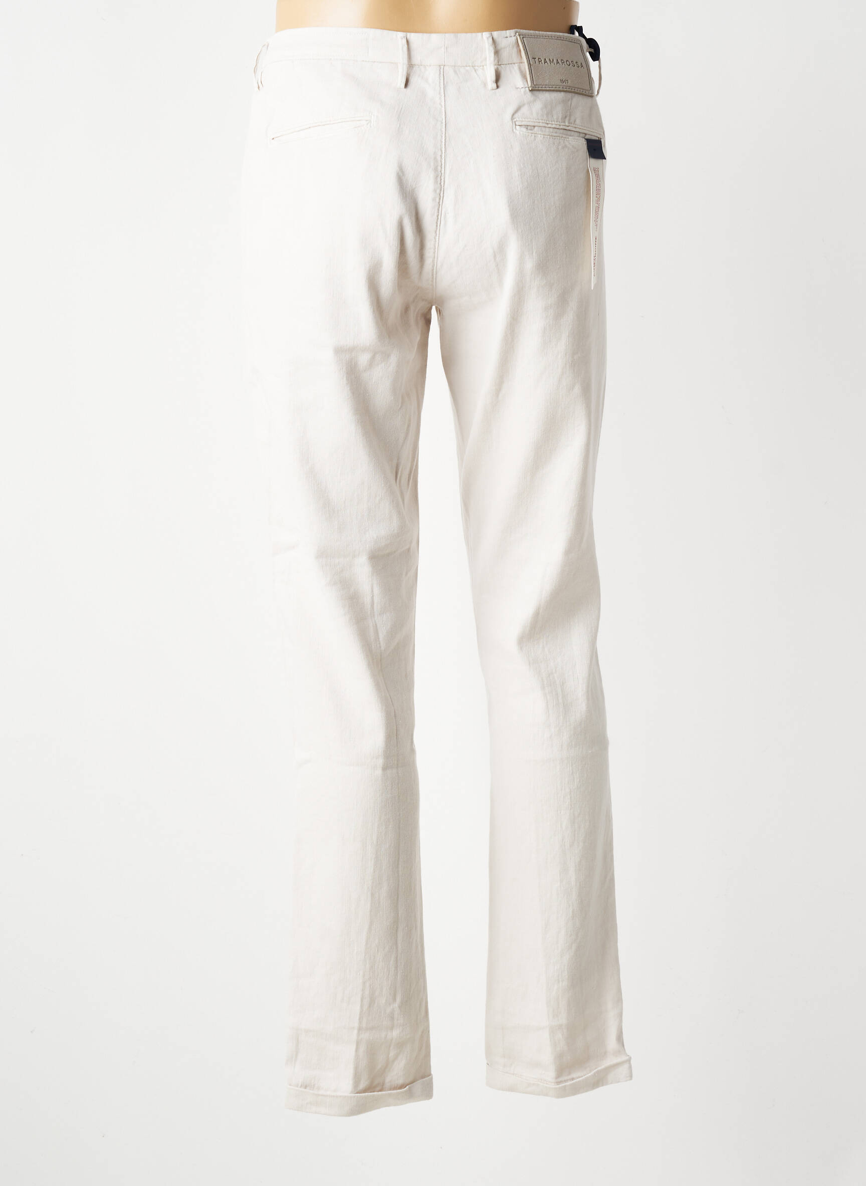Pantalon chino buzunare mărime normală bej TRAMAROSSA bărbat