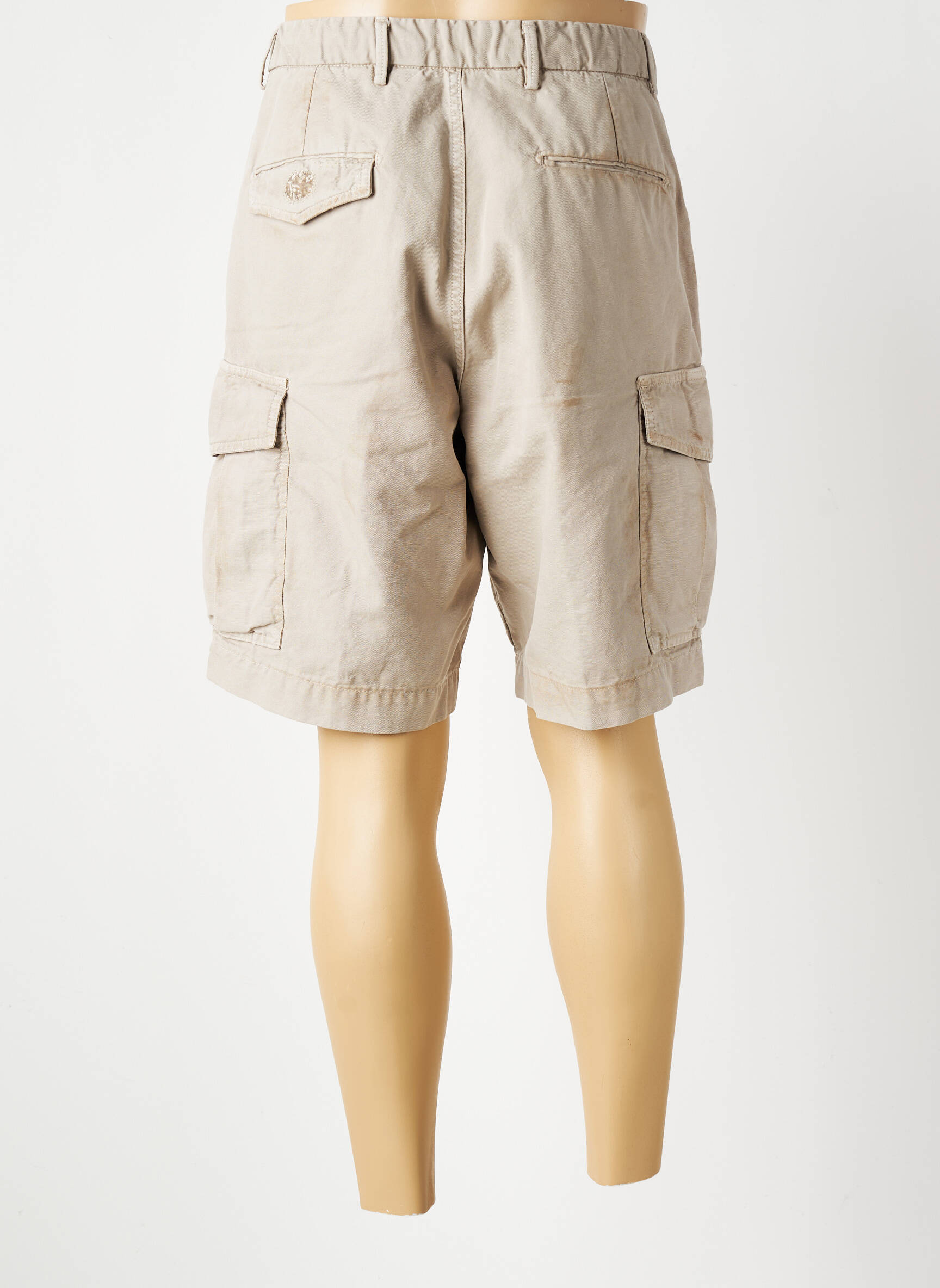 Bermudă croială dreaptă gri BOB bărbat