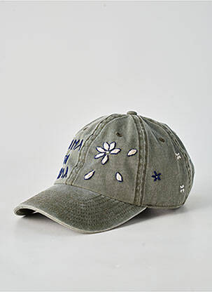 Șapcă broderie verde BOB femeie