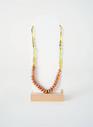 Colier ornament cu mărgele roz NATURE BIJOUX femeie
