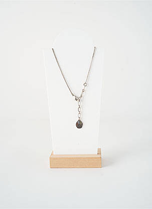 Colier ornament cu mărgele alb NATURE BIJOUX femeie