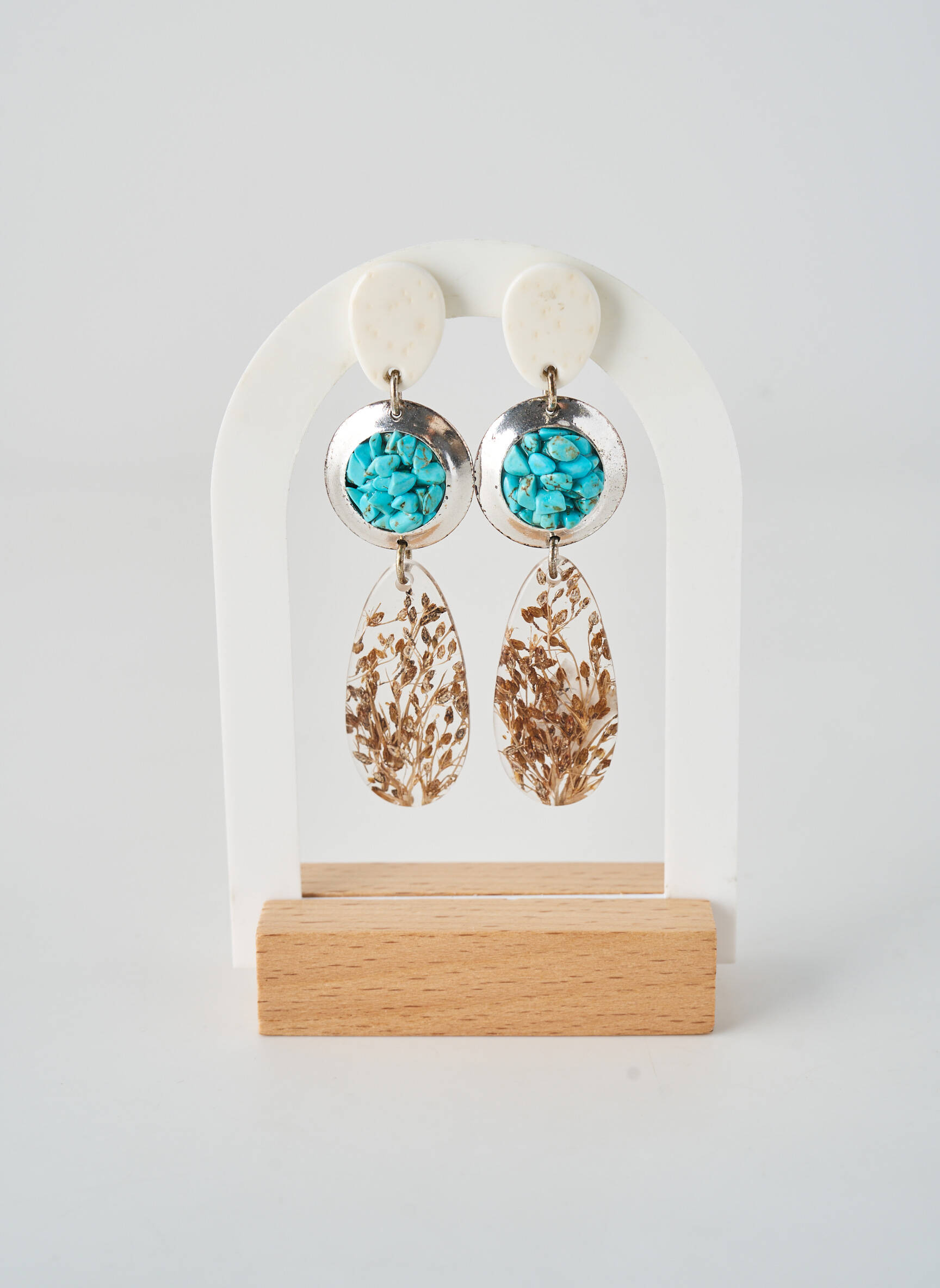 Cercei închidere cu buclă(e) albastru NATURE BIJOUX femeie