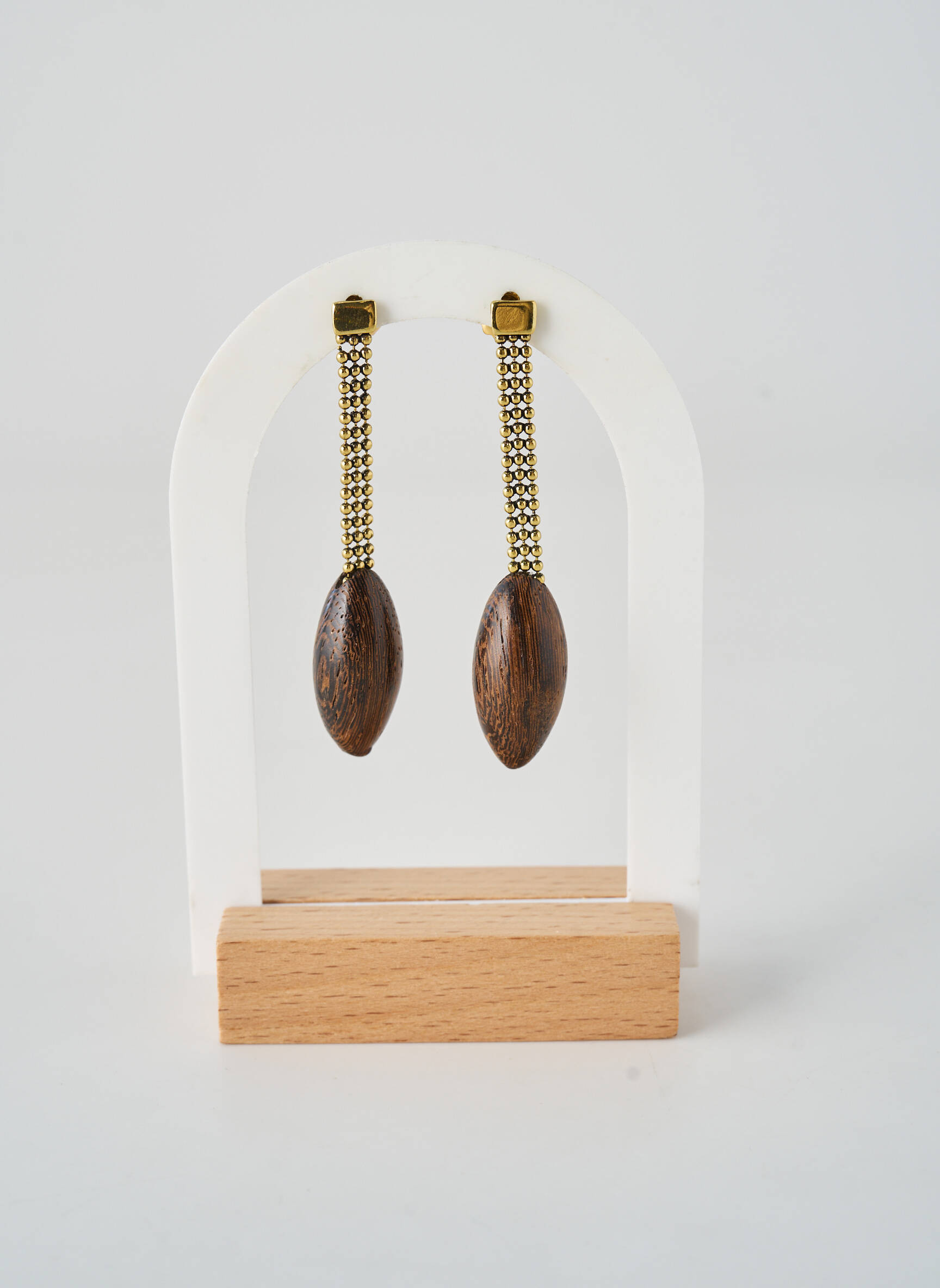 Cercei închidere cu buclă(e) maro NATURE BIJOUX femeie