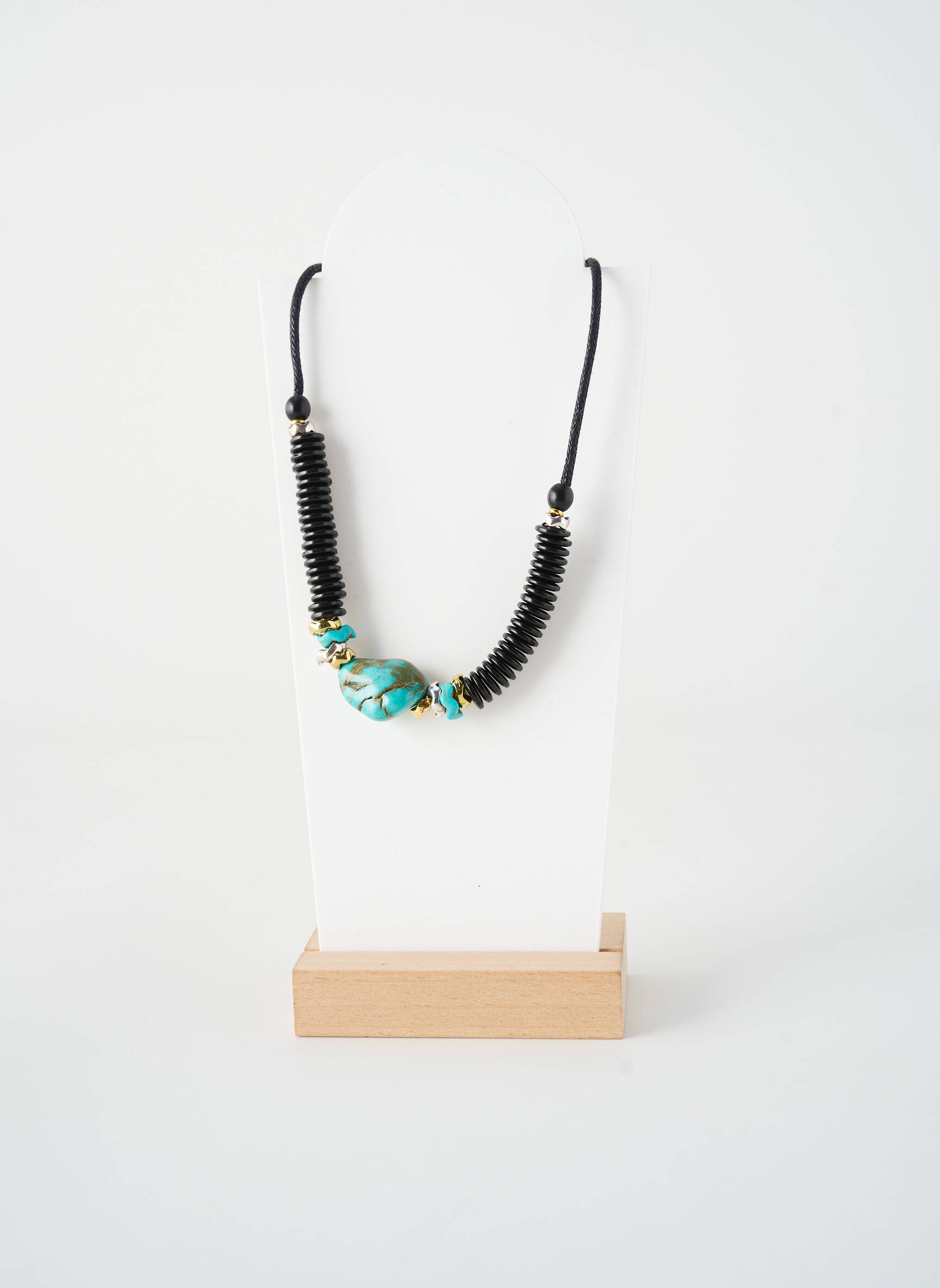 Colier ornament cu mărgele albastru NATURE BIJOUX femeie