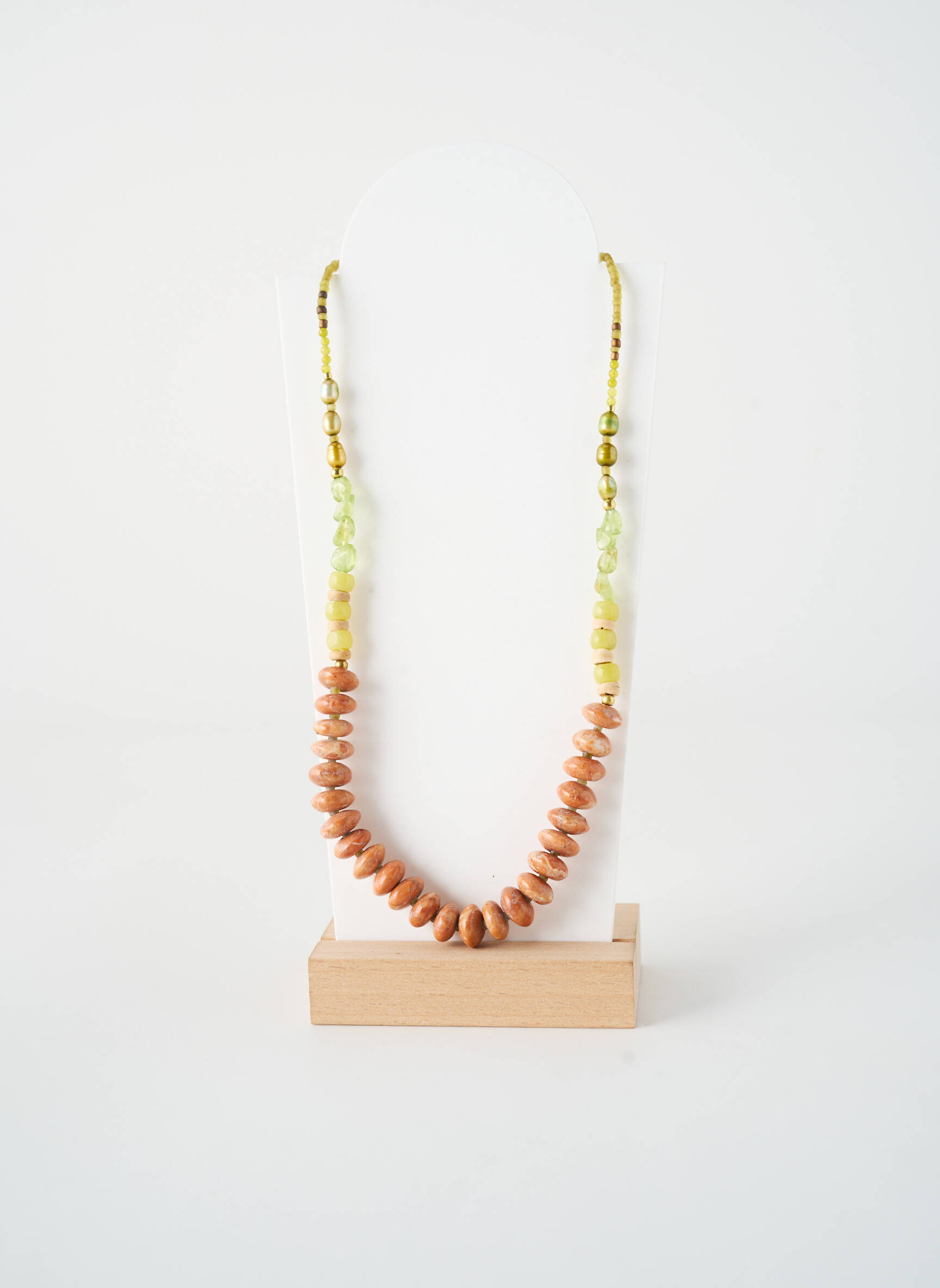 Colier ornament cu mărgele roz NATURE BIJOUX femeie