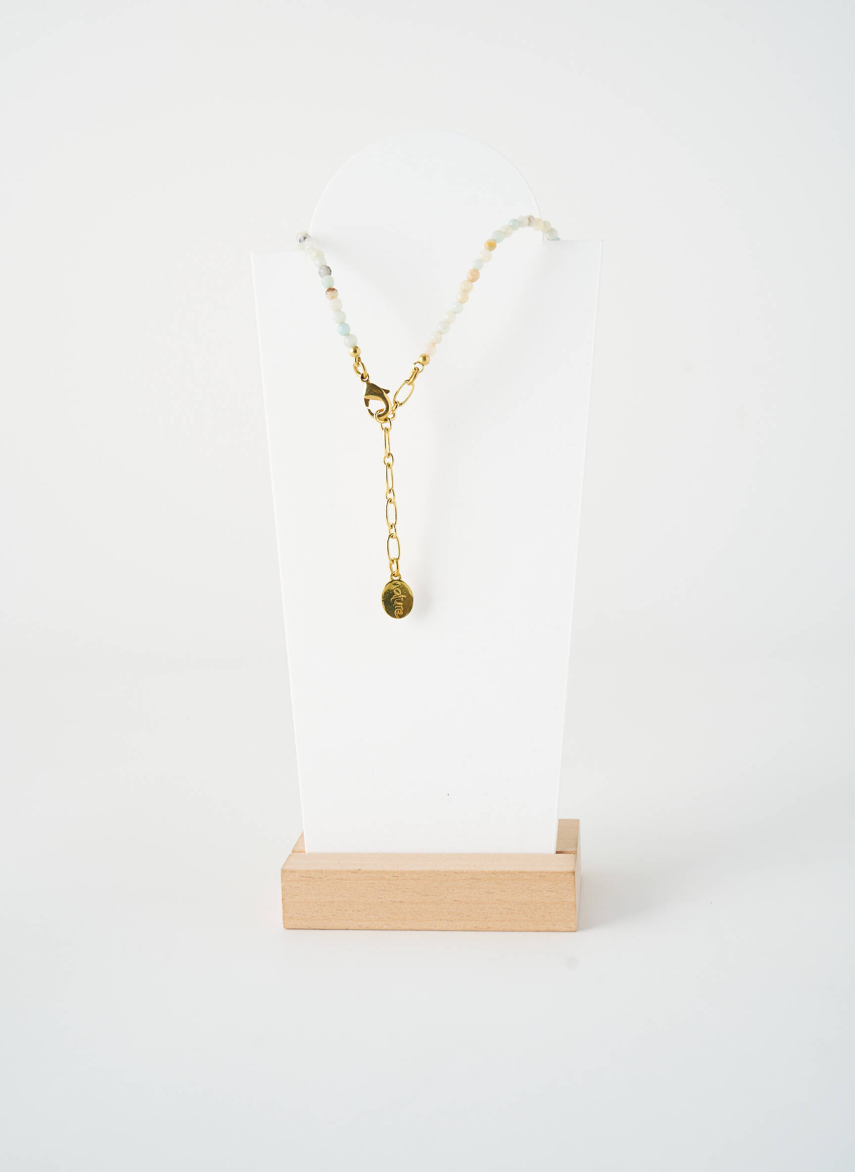 Colier ornament cu mărgele albastru NATURE BIJOUX femeie
