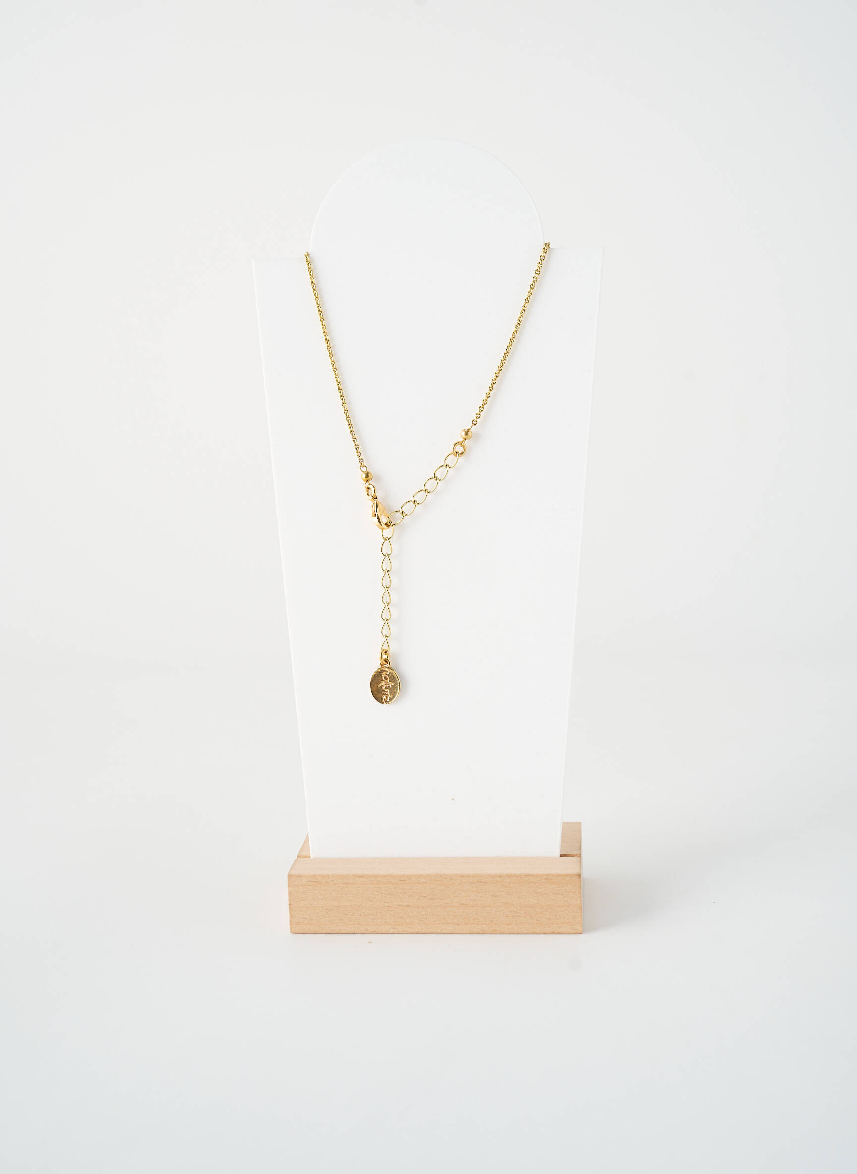 Colier ornament piatră negru NATURE BIJOUX femeie