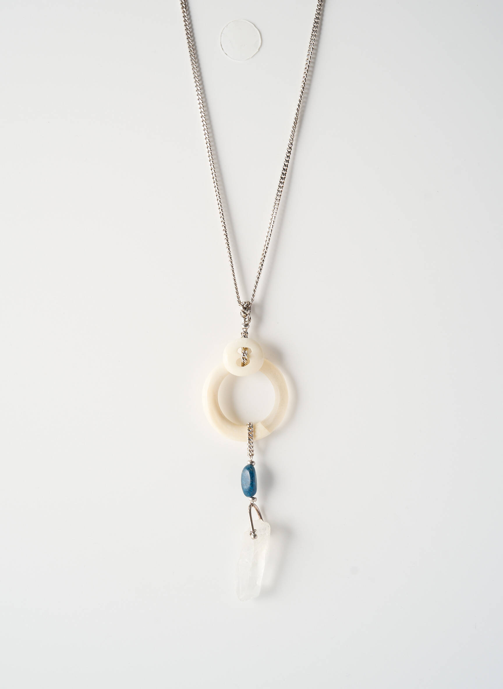 Colier ornament piatră alb NATURE BIJOUX femeie