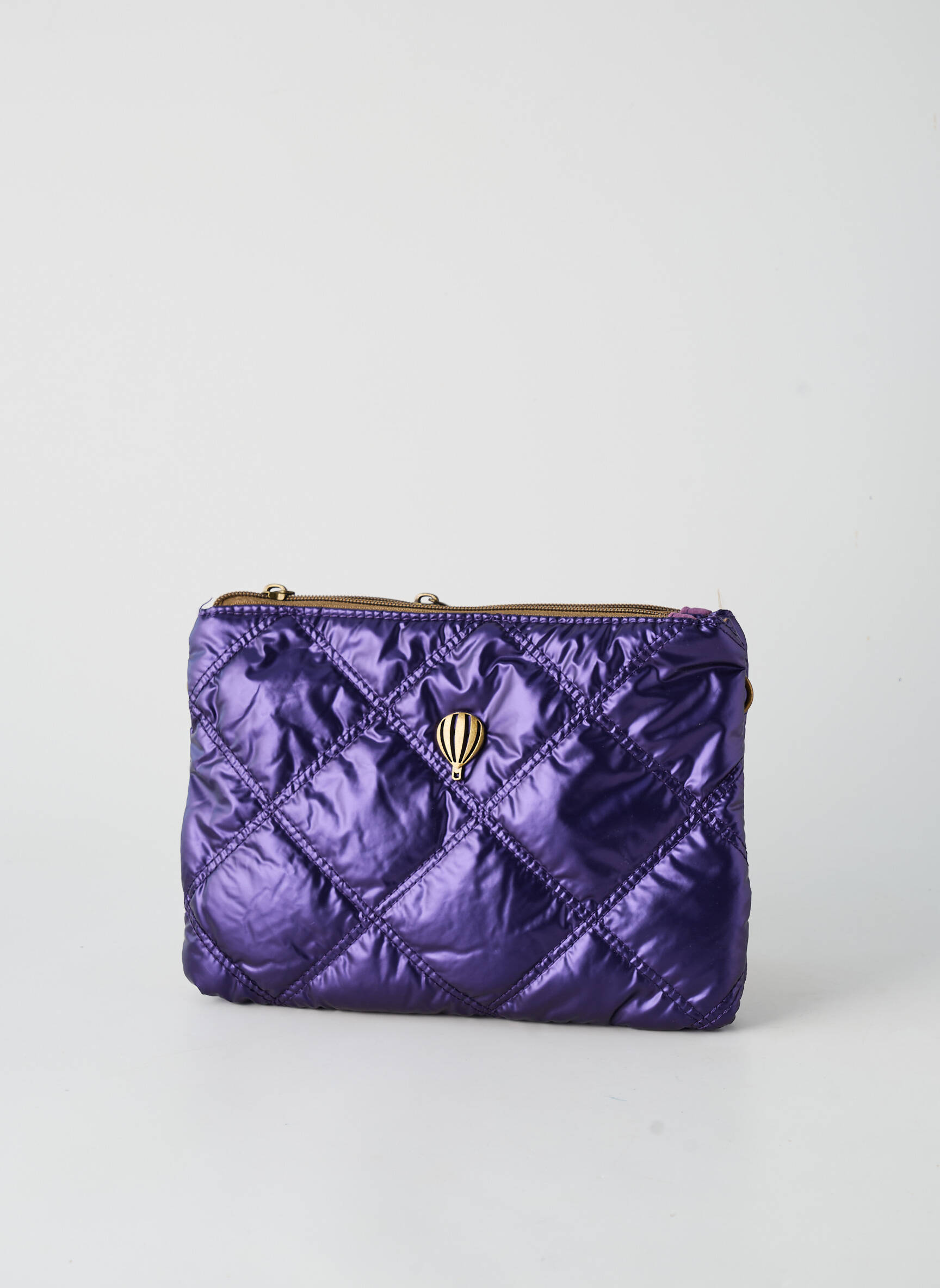 Geantă multibuzunare formă dreptunghiulară violet LE VOYAGE EN PANIER femeie